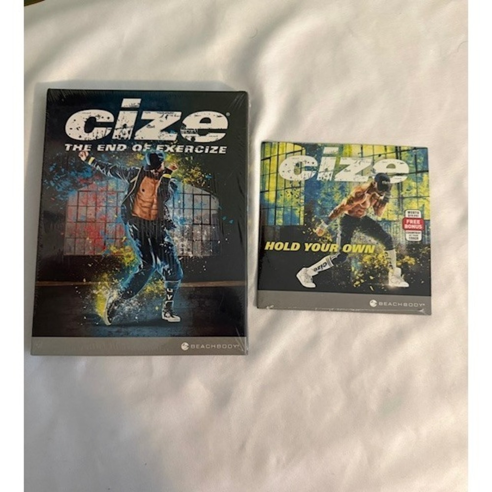 CIZE The End of Exercize Beachbody Dance Exercise Complete + Bonus Workout NEW